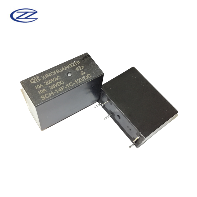 Xinchuangzhi 10A relay, five pin SCH-14F-1C-12VDC, one set of conversion 12V relay