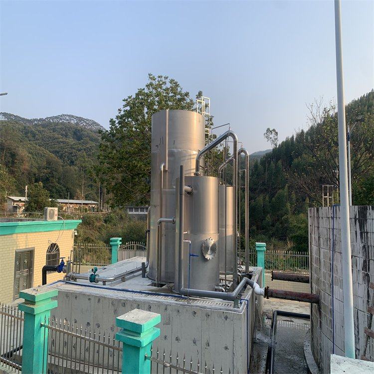 圣蓝自来水厂一体化净水设备 10t/h农村压力式不锈钢水处理设备