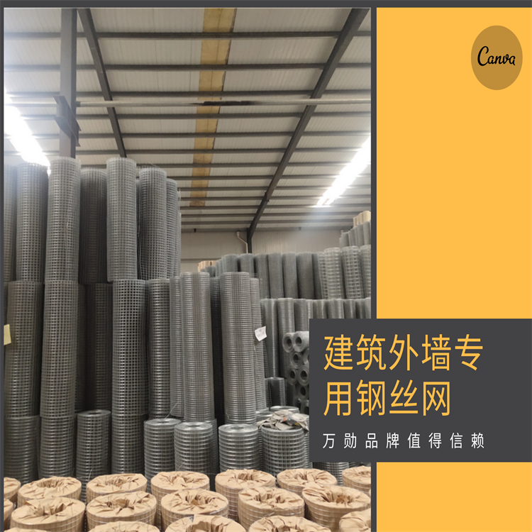 Wan Xun's products: building plastering net, wall plastering net, flue gas net, steel wire welding net, mesh hole 12.7