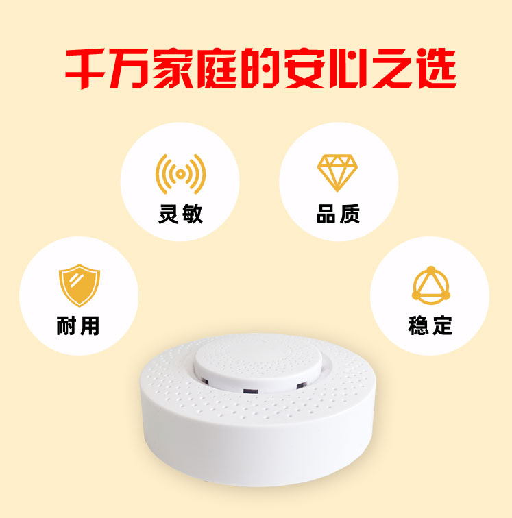 Combustible Gas Alarm Home Kitchen Methane Propane Monitoring IoT NB IoT Transmission Detector