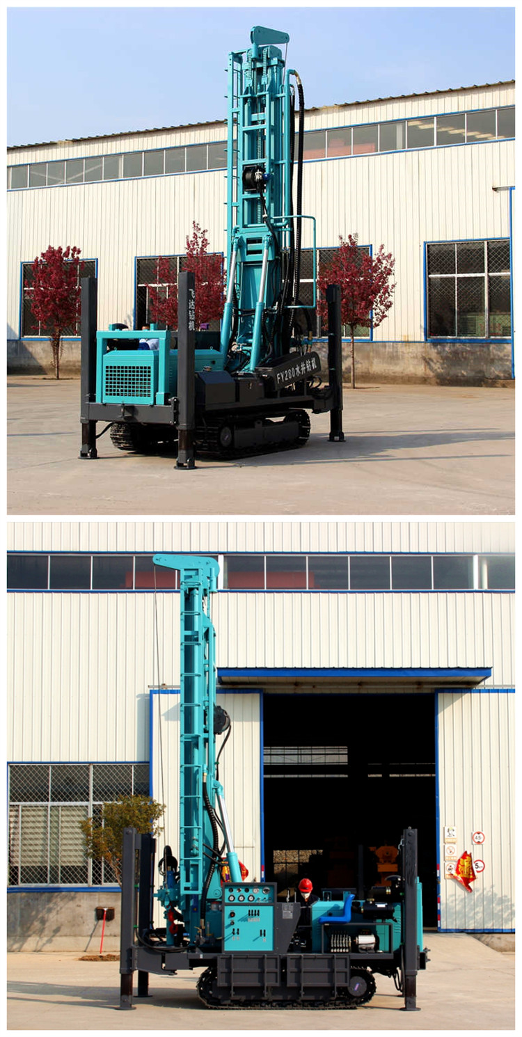 Supply of Feida Drilling Machine 280 Pneumatic Ground Temperature Water Well Drilling Machine Fast Rock Drilling Machine