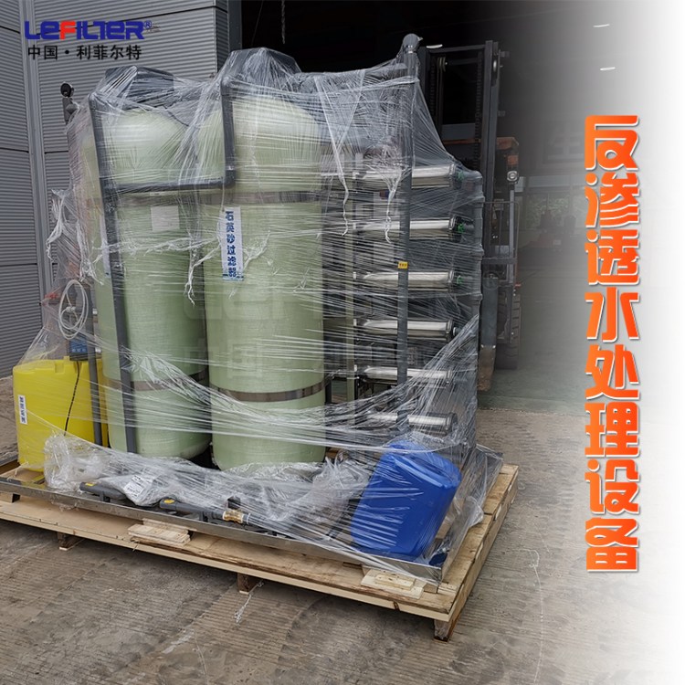 利菲尔特 单/双级 反渗透水处理设备 30t/h 出水可直饮