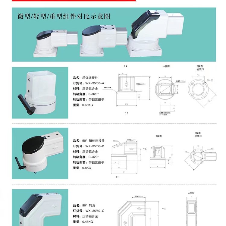 Hengshun Customized Fully Automatic CNC System Cantilever Operation Box 50 * 60 Connector