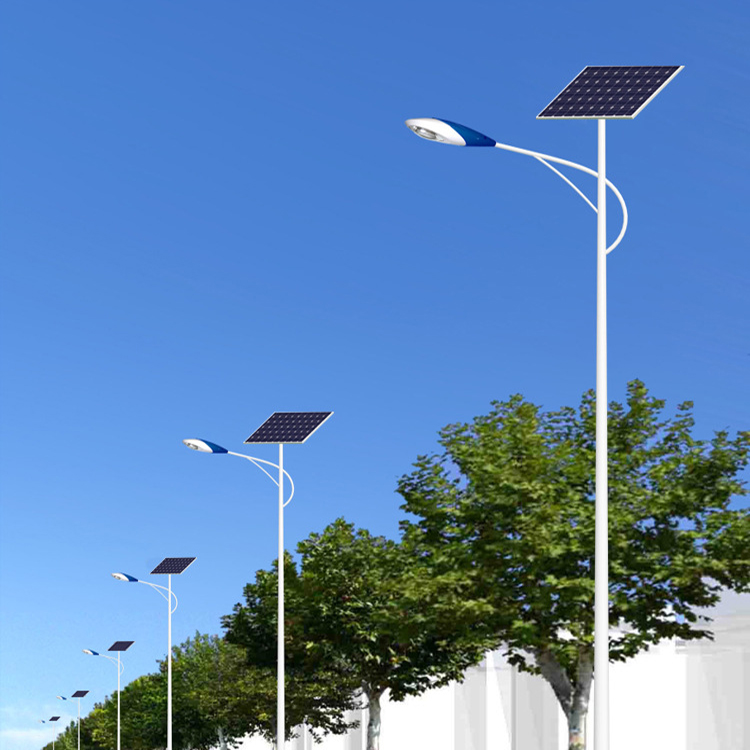 6-meter 30W solar street light production high-power LED street lights with complete styles and long lighting time