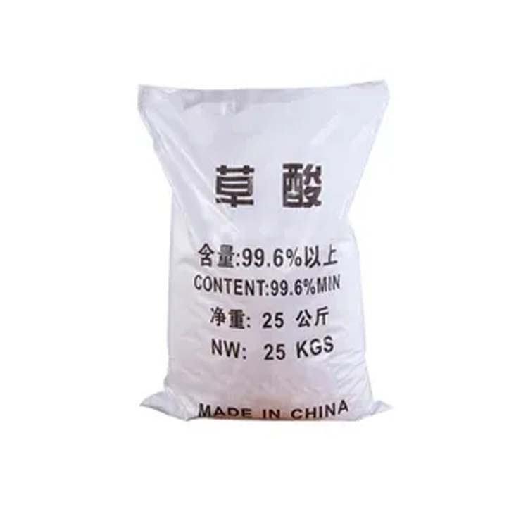 Oxalic acid, industrial grade, with a content of 99%. Anhydrous oxalic acid for descaling, cleaning, bleaching, printing and dyeing