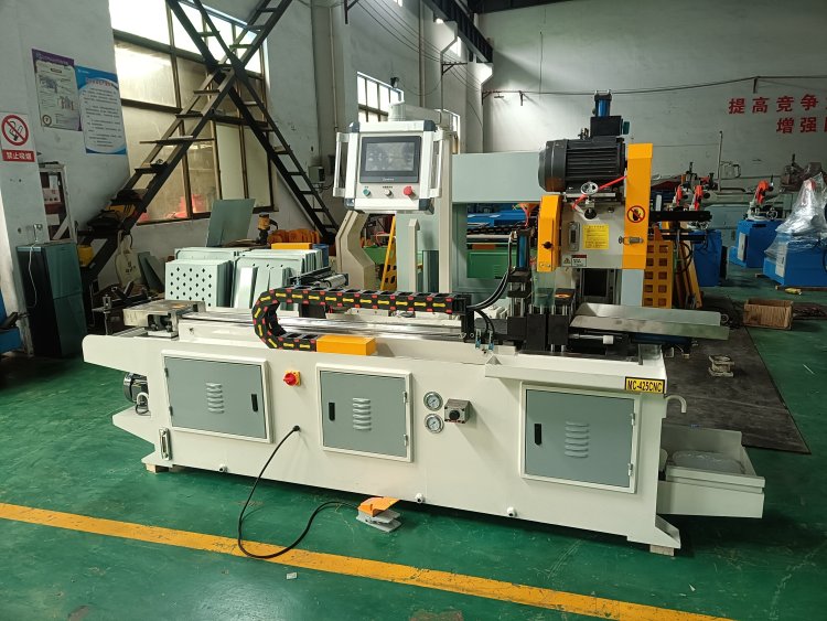 欧锐克 MC-425CNC- 全自动切管机 液压夹具 适用不锈钢钢管加工设备