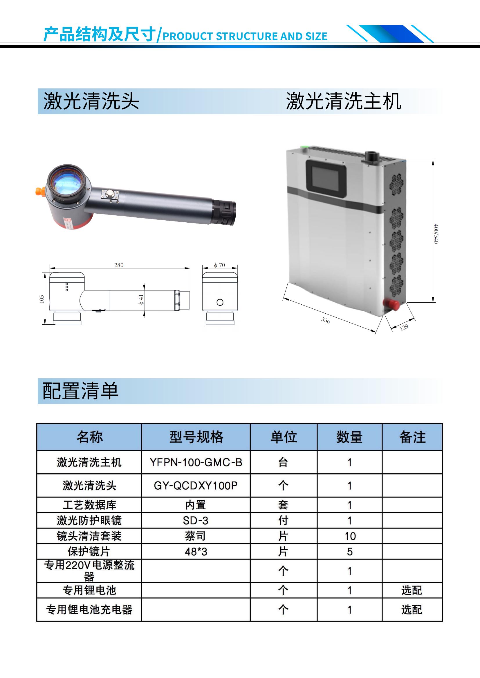 Handheld laser derusting and cleaning machine - Radium source for surface derusting of steel pipes/stainless steel/steel structures - Laser cleaning machine