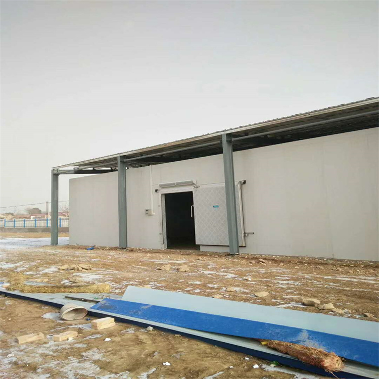 100 ton agricultural product cold storage installation inquiry Sichuan Meike's polyurethane cold storage board for inhibiting bacterial growth