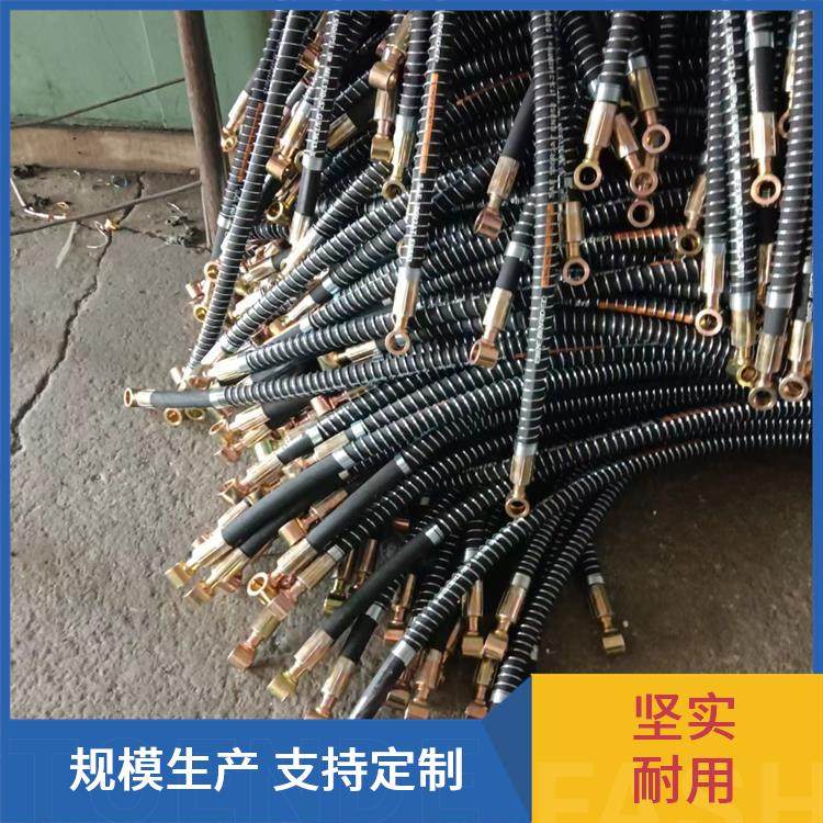 单层钢丝编织胶管 定制生产 防腐蚀高流量 矿山设备 隆众