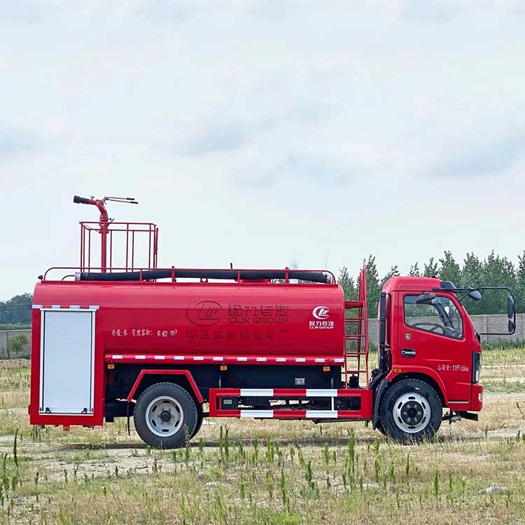 Dongfeng Dolika National Six Sprinkler Truck 6.8 square meter Green Sprinkler Truck Water Transport Truck Sprinkler Dust Suppression Truck Factory Price Supply