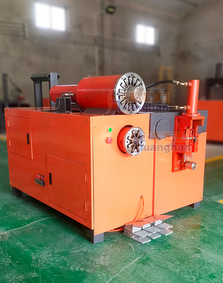 Scrap motor disassembly machine, stator disassembly and copper drawing machine, electric copper dismantling machine, hydraulic copper wrapping and wire drawing machine