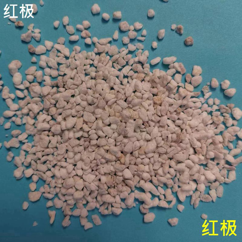 Horticultural seedling raising Perlite granule acid and alkali resistant heat preservation, sound insulation and heat insulation products with honeycomb structure inside