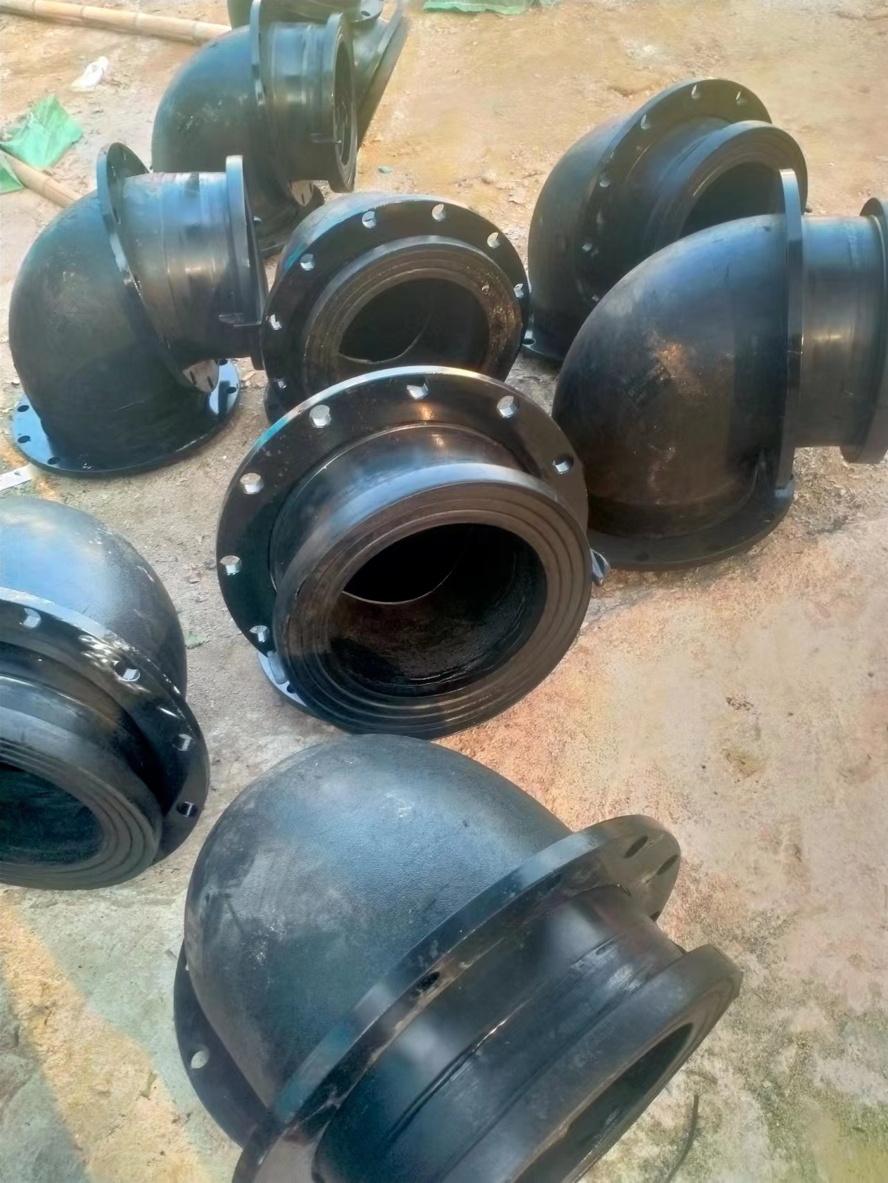 Manufacturer's direct operation of coal mine dedicated flange fittings, tee flanges, flanged elbows, can be customized and special tickets can be issued