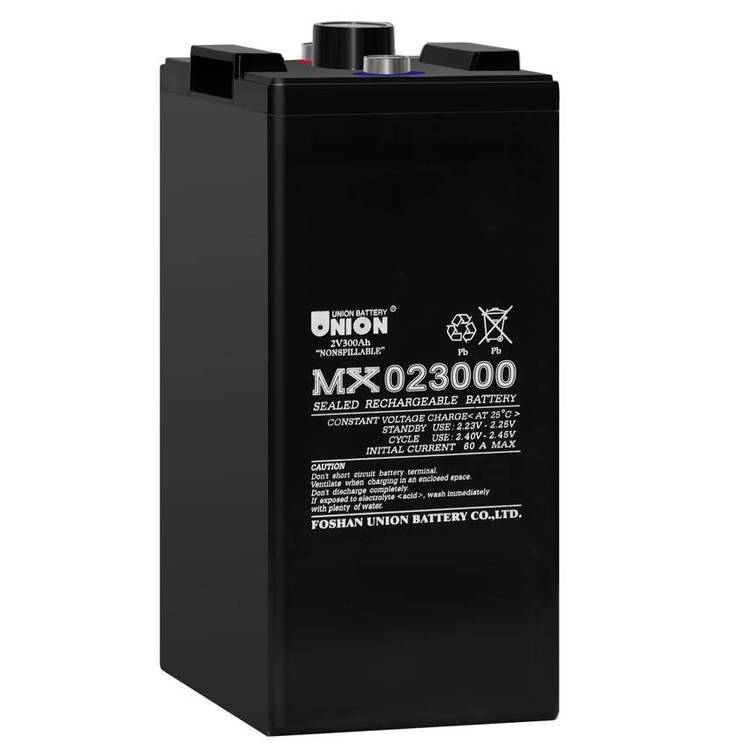 UNION电池MX023000友联蓄电池2V300AH UPS/EPS电源机房配套