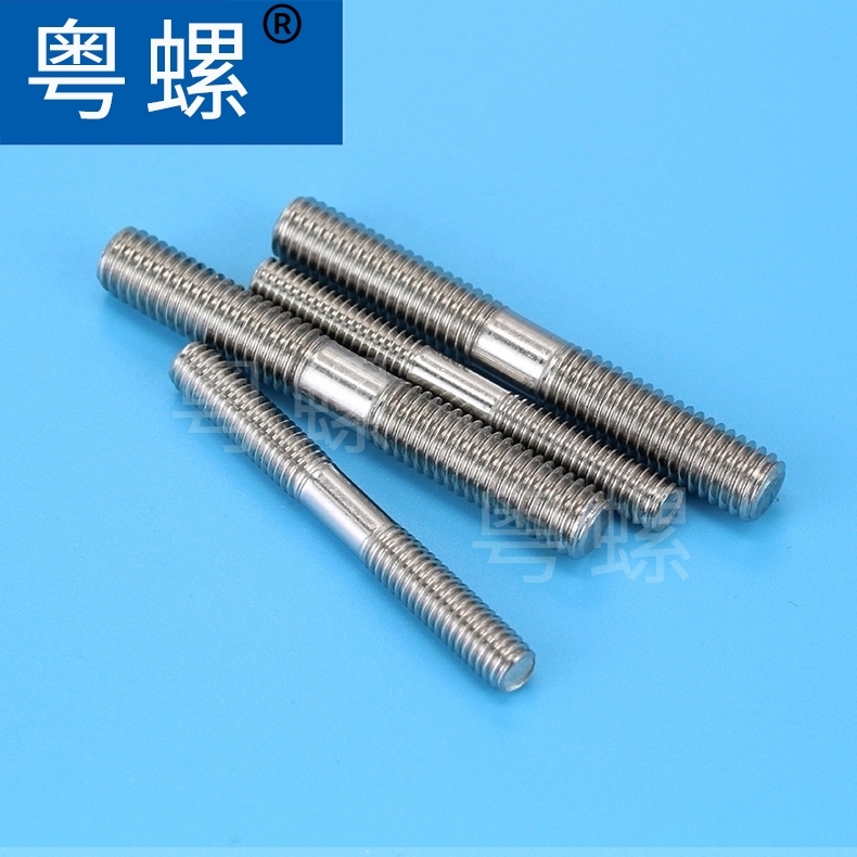 Stud 304 stainless steel screw, grade B double head equal length screw, screw rod GB901 screw