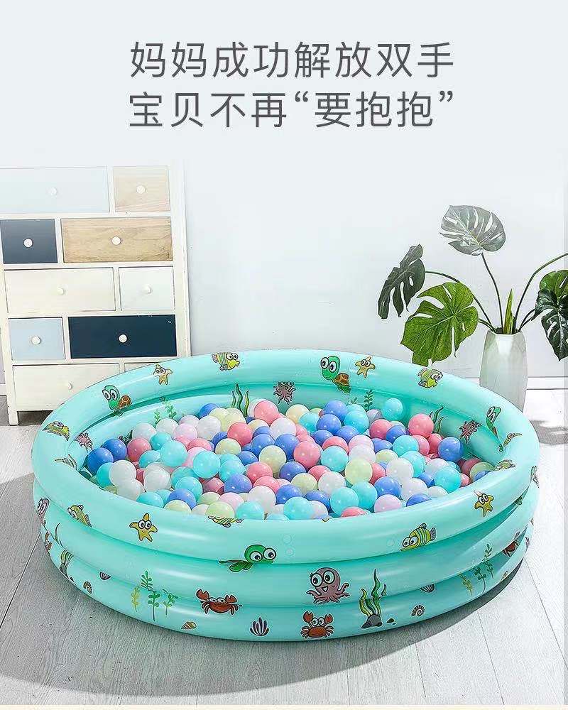 Ocean Ball Naughty Fort Inflatable Fort Color Wave Ball Macaron New Ball Pool Wholesale Indoor Amusement Park Manufacturer