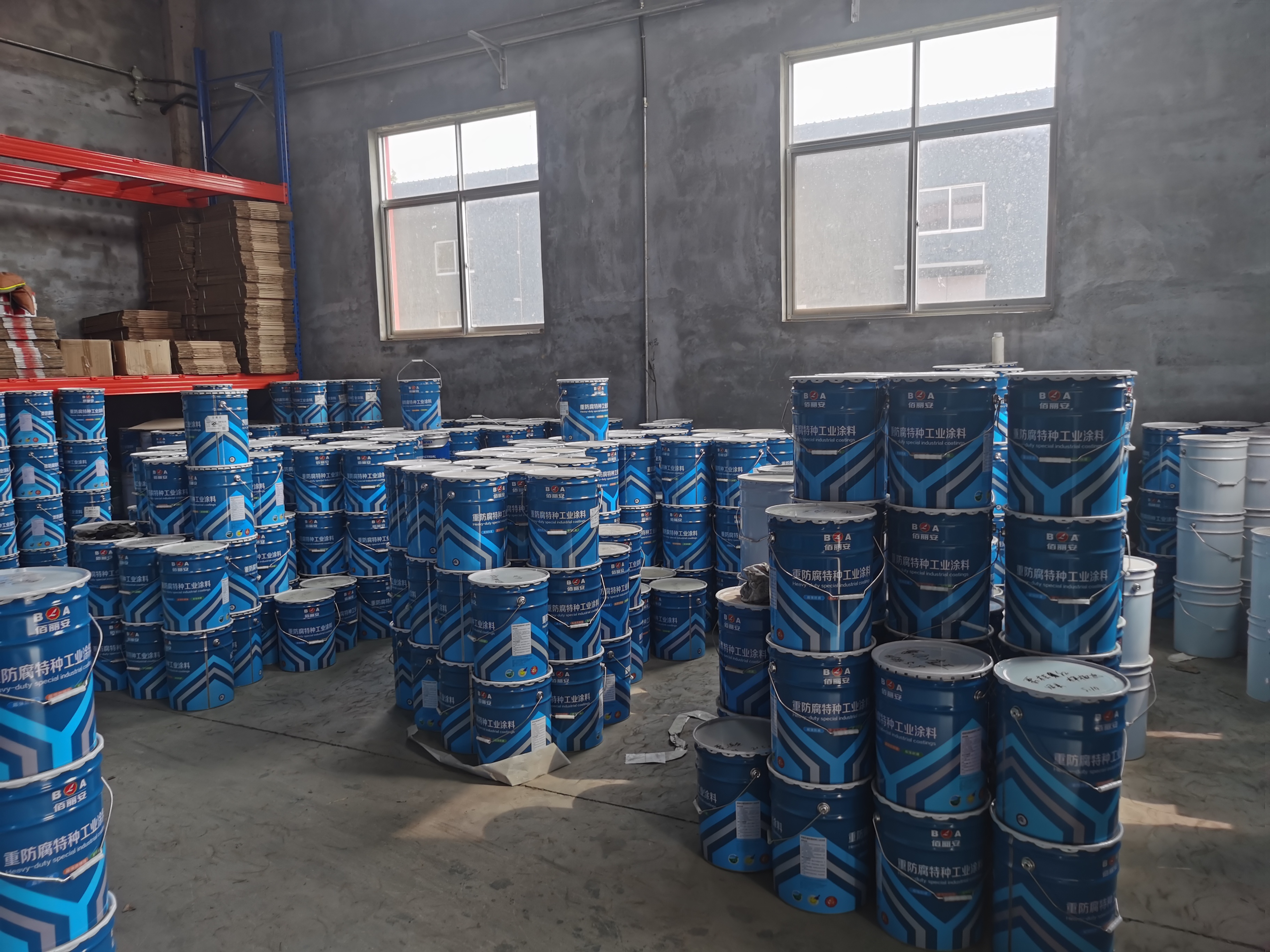 Epoxy mica iron intermediate paint, steel structure weather resistant paint, outdoor metal bridge primer, protective paint