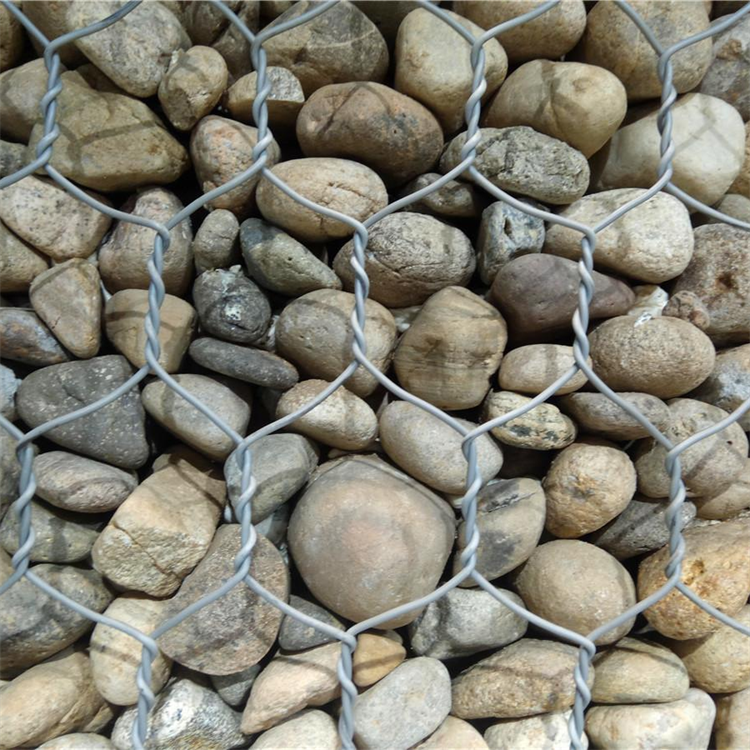 Runsheng Flood Control Gabion Mesh Cushion, Lead Wire Fixed Bin Cage, Pressure Differential 1170Mpa, Double Partition Renault Cushion