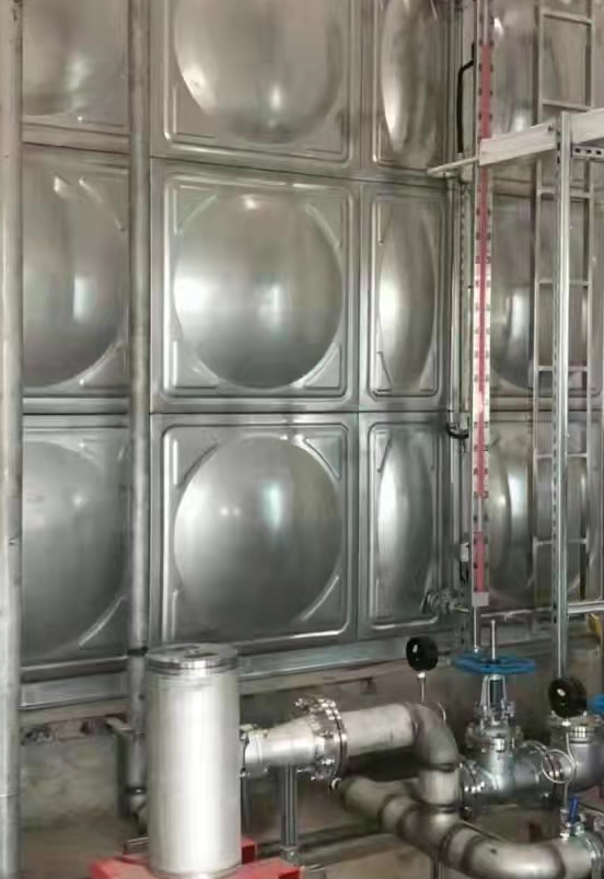 304 stainless steel prefabricated welded fiberglass galvanized steel plate hospital insulation water tank