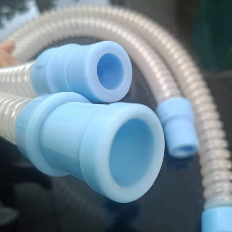 Silicone tube breathing tube, pet size animal anesthesia machine, silicone threaded tube parts and equipment manufacturer