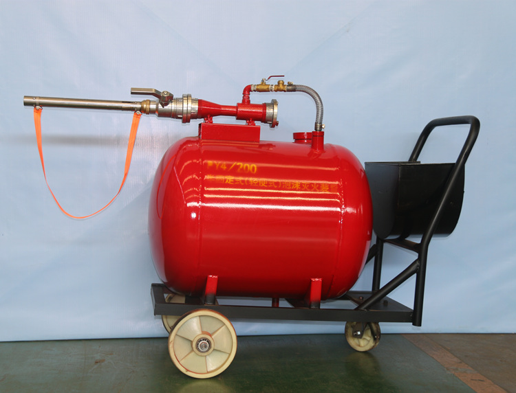 Dongyue Fire Protection PY4-200 foam cart semi fixed (portable) foam extinguishing device mobile foam tank