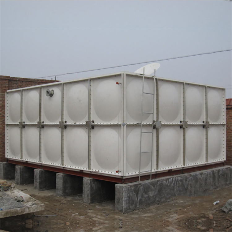 Integrated equipment for water storage and supply of Yimin SMC molded fiberglass water tank for fire protection and civil air defense