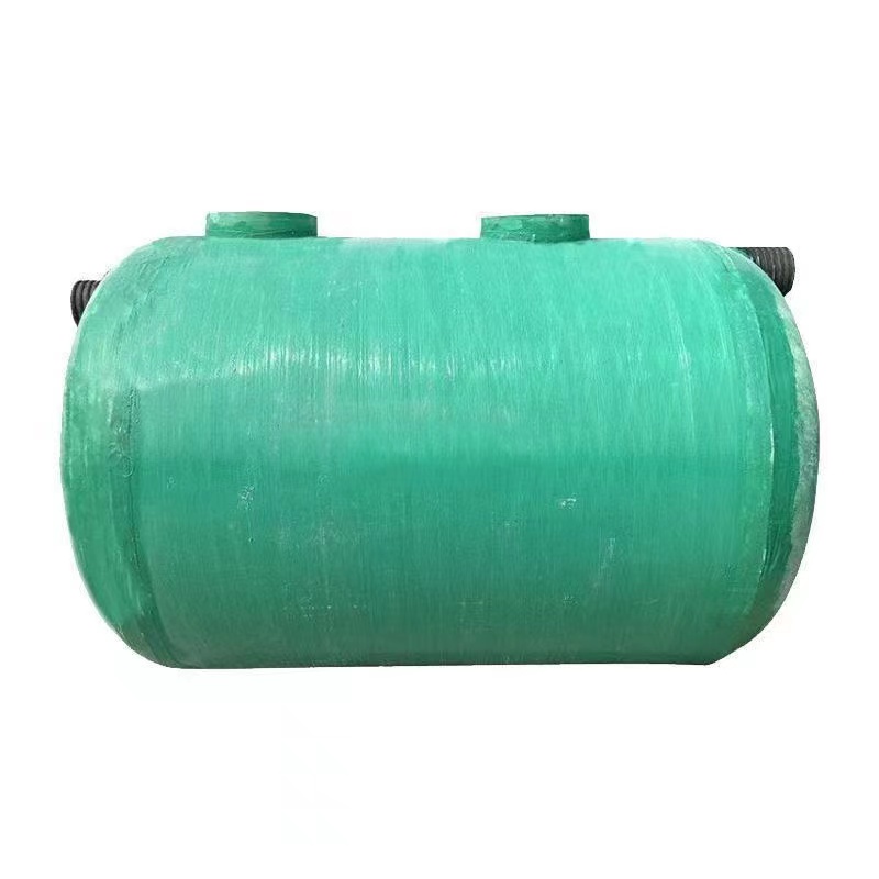 Shunfei 1-100 cubic meter wrapped fiberglass three grid septic tank, new rural household integrated sewage sedimentation tank