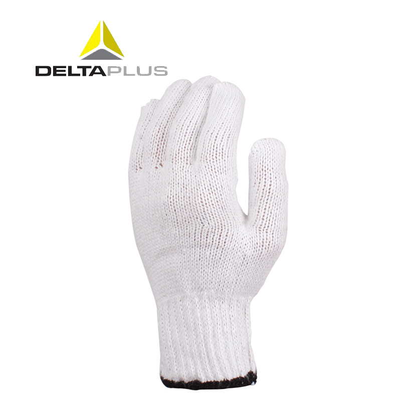 Yarn impregnated wrinkle labor protection gloves are anti slip, wear-resistant, and oil resistant, and are used for various engineering operations with adhesive tape