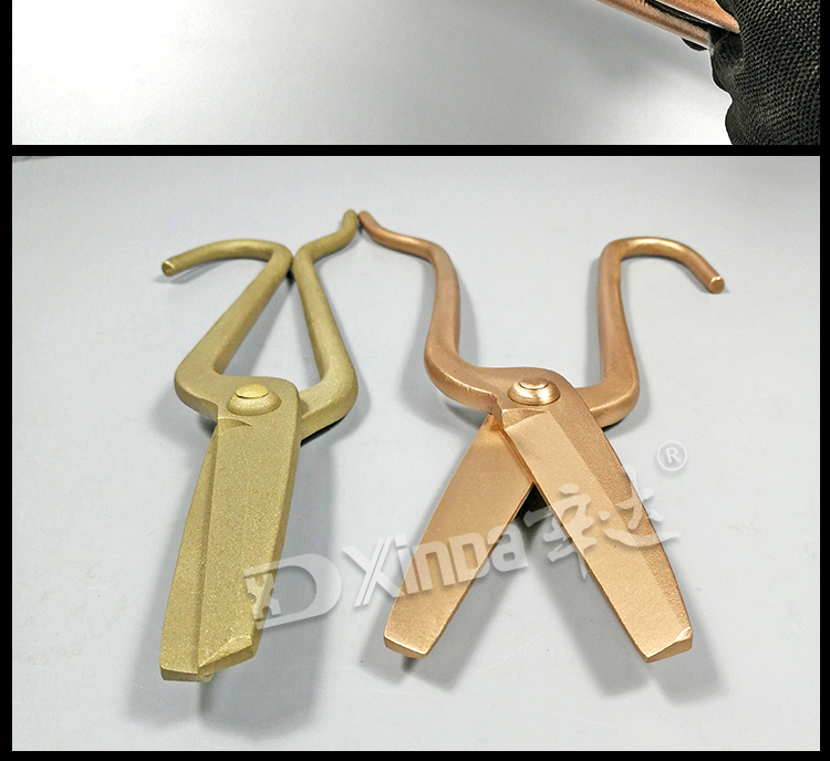 Xinda explosion-proof iron sheet scissors 300mm copper scissors 12 inch all copper scissors petrochemical special tools