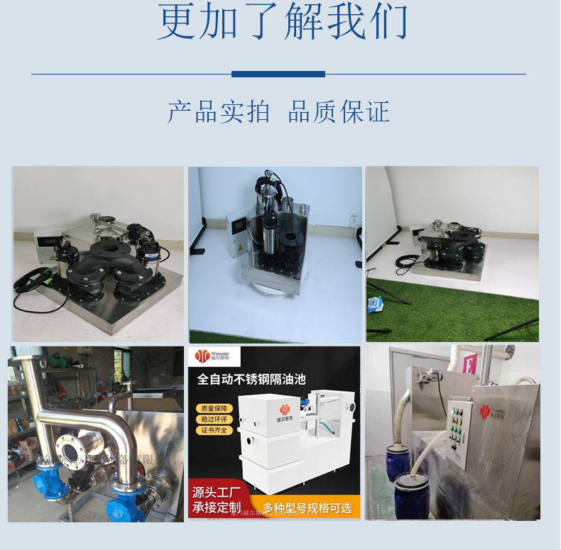 Integrated sewage treatment lifting device - printing and dyeing wastewater treatment equipment - Welster industrial equipment