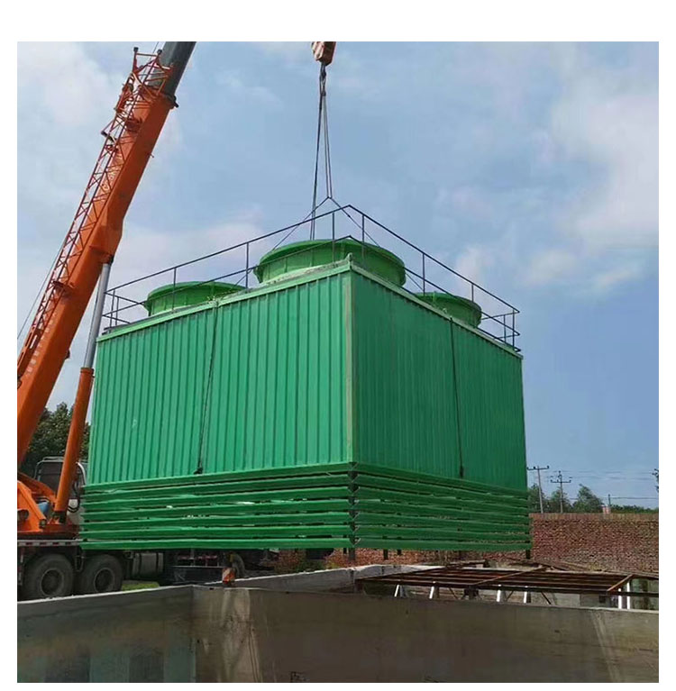 Xinyou Cross Current Countercurrent Combined Industrial FRP Cooling Tower Circular Closed Cooling Water Tower