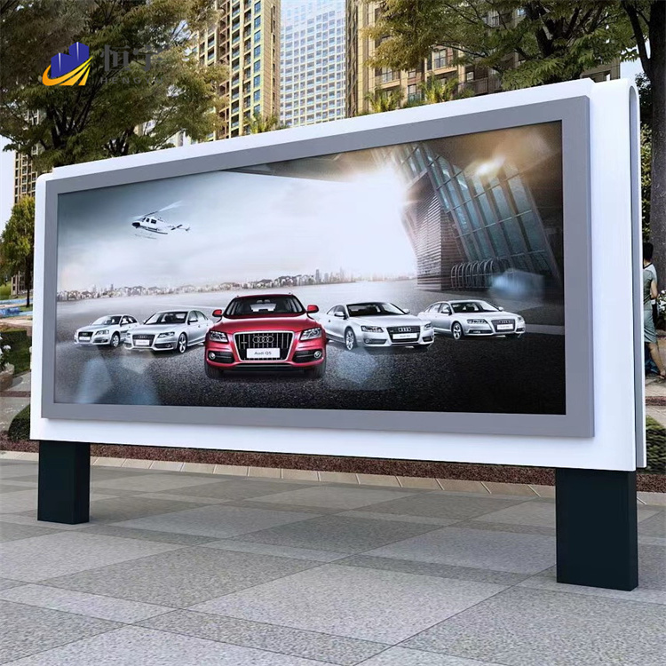 Customized campus display windows, outdoor promotional columns, light boxes, billboards, making guide signs, reading newspapers, etc