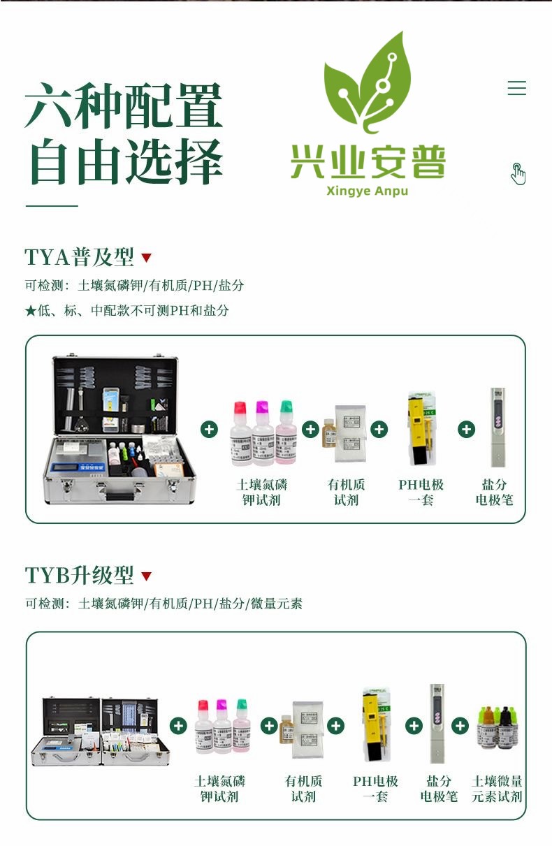 Soil analyzer, soil nutrient analysis equipment, fertilization detector, high intelligence soil fertilizer nutrient detector