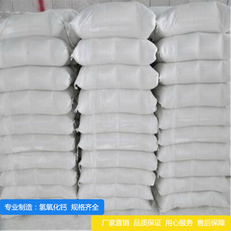 Hongze New Material supplies 90% hydrated lime Calcium hydroxide for industrial water treatment and flue gas desulfurization