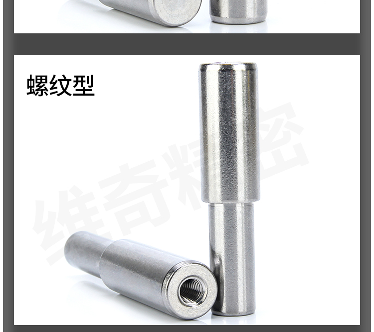 Step positioning pin standard one end internal thread BLY02/BLY22 stainless steel VCN618 fixing pin MSFWCM