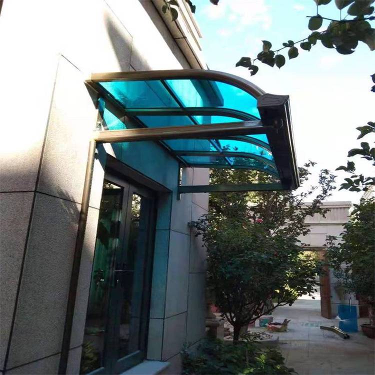 Aluminum alloy canopy, car shed, villas, residents, yards, balconies, sunshades, supports customized sunshade manufacturers, and raincoats