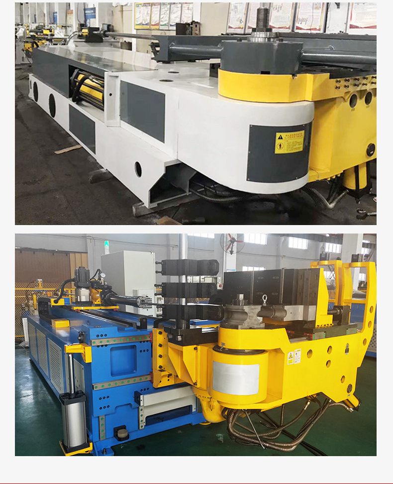 Supply CNC hydraulic stainless steel semi-automatic serpentine pipe bending machine to support customization