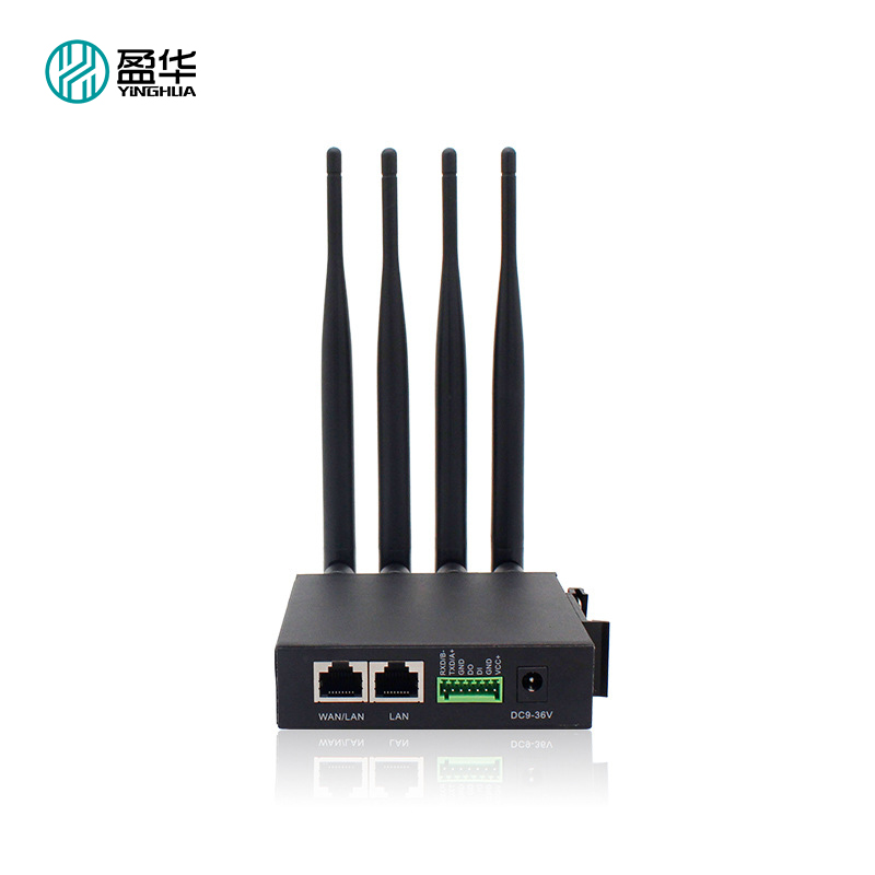 WiFi four antenna ultra strong signal data acquisition industrial gateway remote control intelligent IoT 4G router