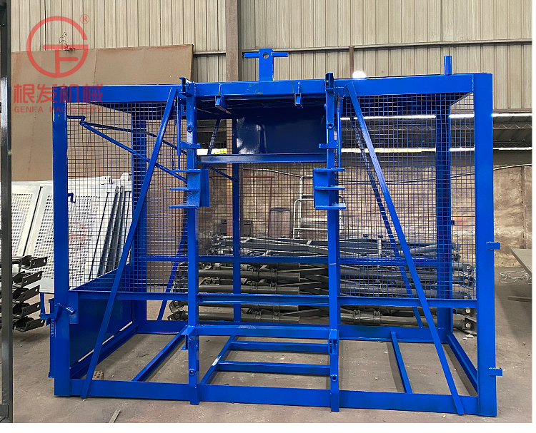 Special single column and double cage construction elevator for construction site building, high-rise material elevator, building material cargo elevator