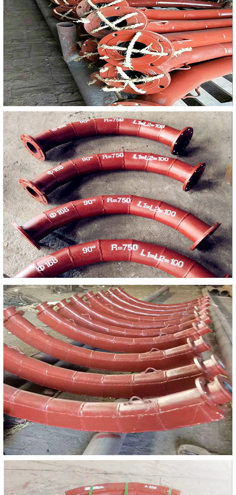 High chromium Cr25Ni35Nb welded ceramic composite wear-resistant pipe butt welding large diameter bimetallic wear-resistant elbow