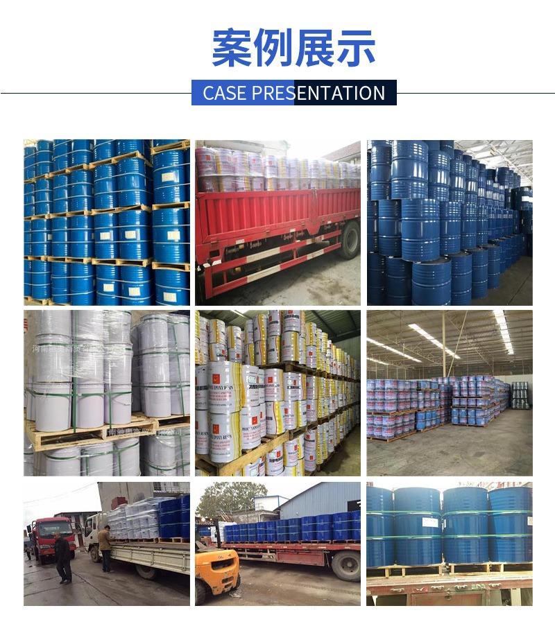 Recycled epoxy curing agent T-31 650, light brown liquid inventory, excess products purchased on site, long-term effective