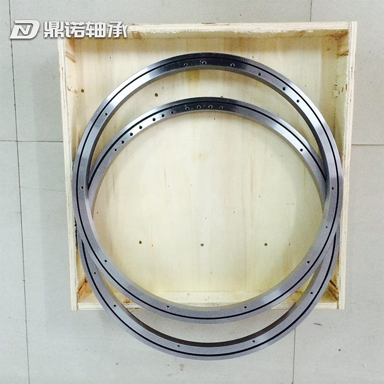 Thin-walled slewing bearing, rotary table bearing, ultra-thin, ultra-light, high-speed four point contact ball type slewing bearing