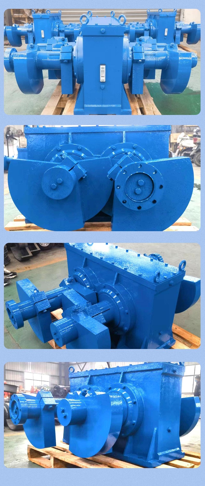 Thin oil vibration exciter seat type vibration customized vibrating screen vibration for Renju mining