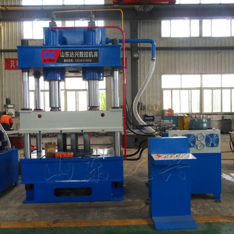 Daxing 500 ton hydraulic press 500T universal metal cold extrusion servo press with three beams and four columns