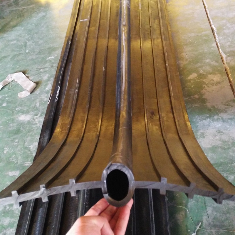 651 type rubber waterstop 651 type buried rubber belt 10MPA waterstop parts customized with wind generated water