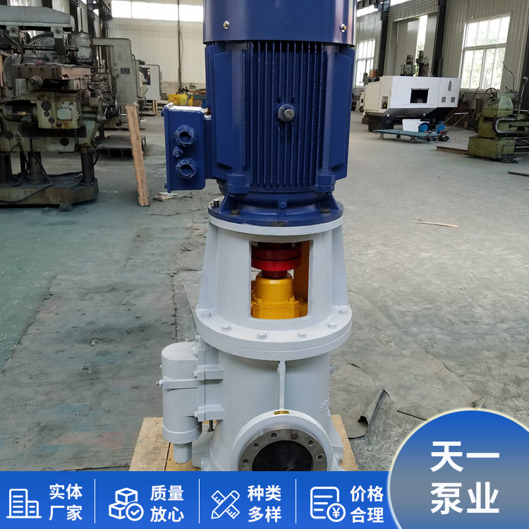 3G vertical Screw pump large flow double suction pump Marine screw vertical pump can be customized for long-term supply Tianyi Pump