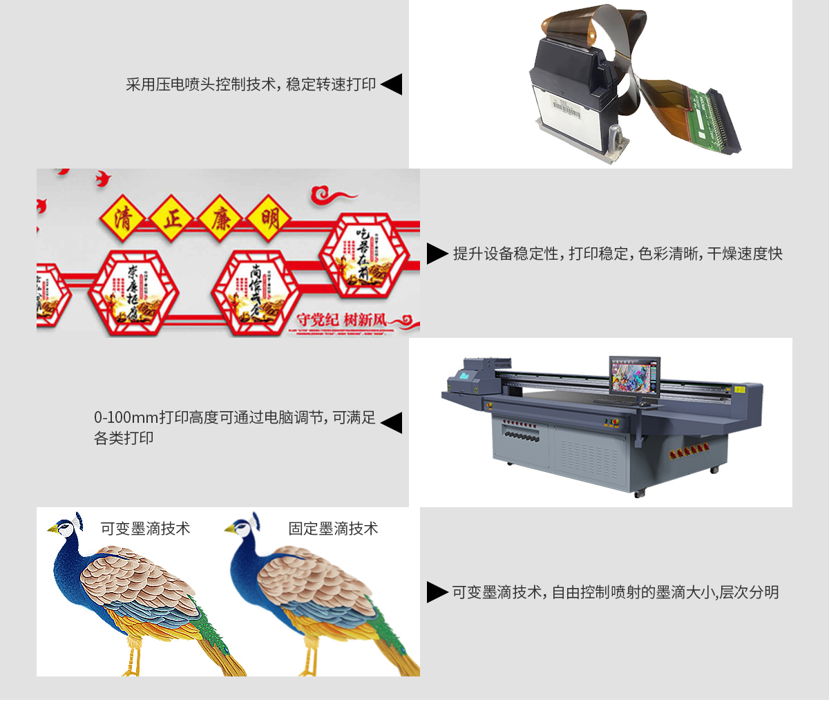 Wancai PVC card UV printer Acrylic advertising UV flat printer factory