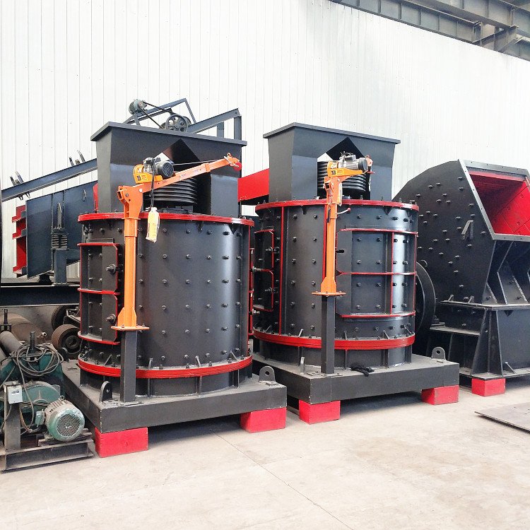 Henghong Non Sieve Bottom River Pebble Vertical Sanding Machine Coal Gangue Vertical Composite Crusher Refractory Material Composite Crusher