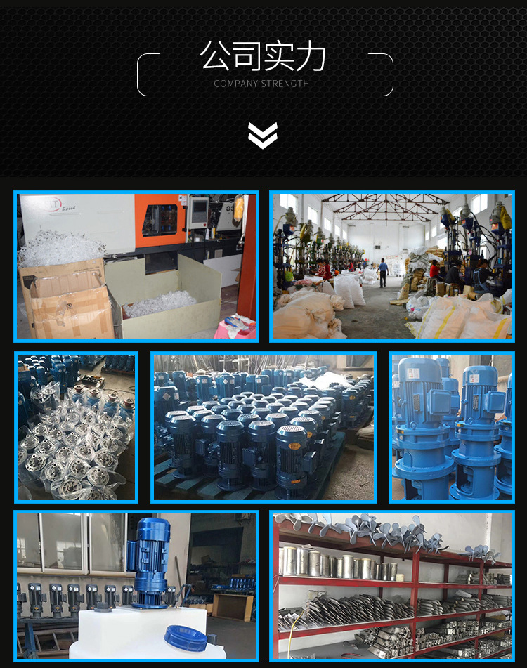 BLD vertical dosing equipment mixer water treatment liquid mixer industrial electric sewage mixing device