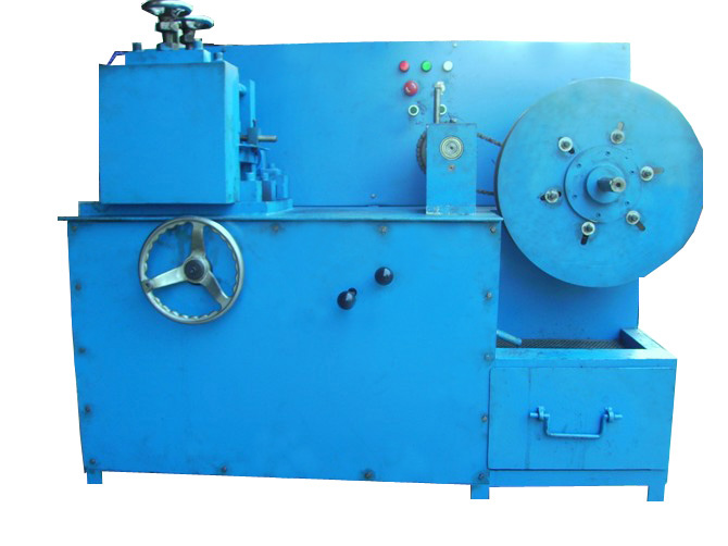 Supply of stainless steel semicircular flattening machine for wire reels without receiving devices